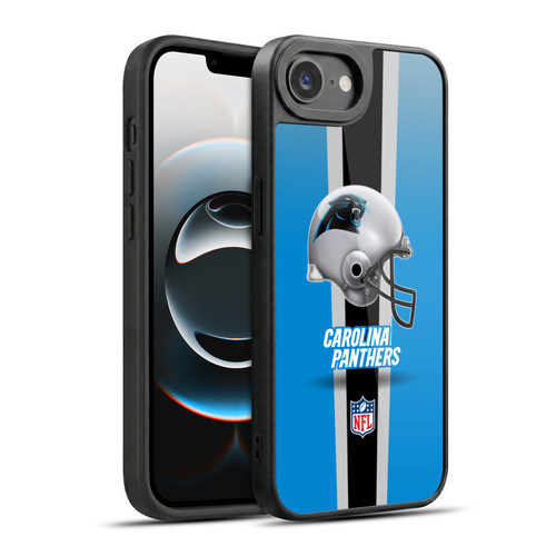 NFL Carolina Panthers Logo Helmet Gel Armour Case For Apple iPhone 16e / Apple iPhone 17e