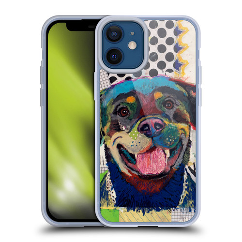Michel Keck Dogs Rottweiler Soft Gel Case for Apple iPhone 12 Mini