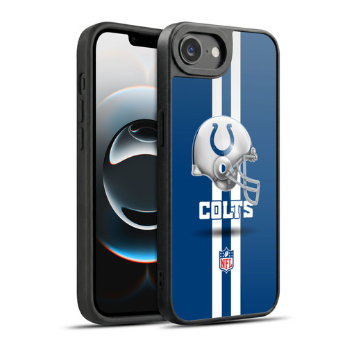 NFL Indianapolis Colts Logo Helmet Gel Armour Case For Apple iPhone 16e / Apple iPhone 17e