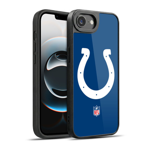 NFL Indianapolis Colts Logo Plain Gel Armour Case For Apple iPhone 16e / Apple iPhone 17e