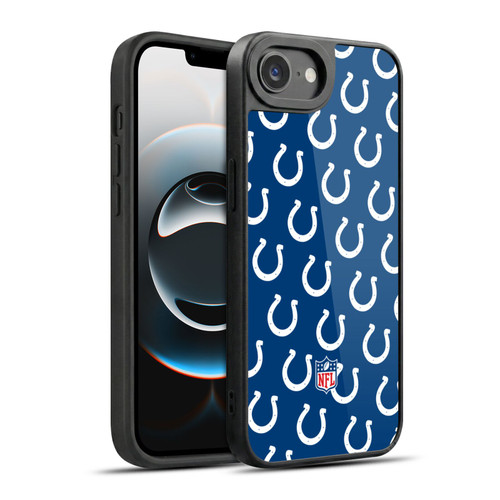 NFL Indianapolis Colts Artwork Patterns Gel Armour Case For Apple iPhone 16e / Apple iPhone 17e