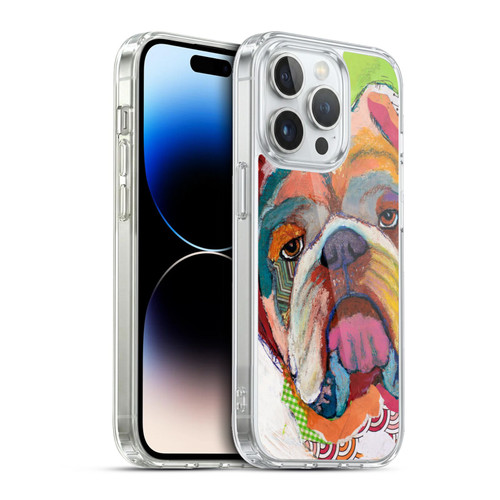 Michel Keck Dogs Bulldog Soft Gel Case for Apple iPhone 13 Pro & MagSafe