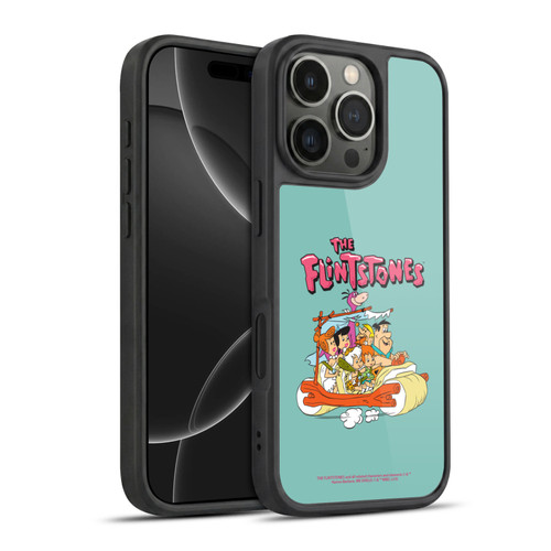 The Flintstones Graphics Family Gel Armour Case For Apple iPhone 16 Pro