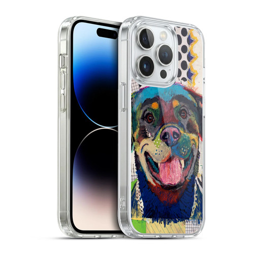 Michel Keck Dogs Rottweiler Soft Gel Case for Apple iPhone 13 Pro & MagSafe