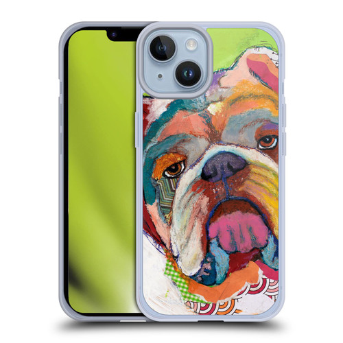 Michel Keck Dogs Bulldog Soft Gel Case for Apple iPhone 14