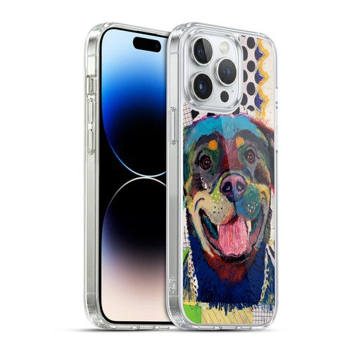 Michel Keck Dogs Rottweiler Soft Gel Case for Apple iPhone 14 Pro Max & MagSafe
