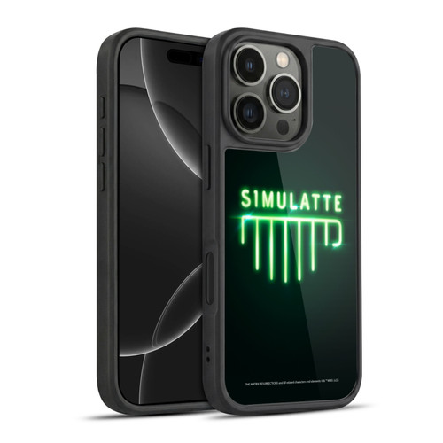 The Matrix Resurrections Key Art Simulatte Gel Armour Case For Apple iPhone 16 Pro