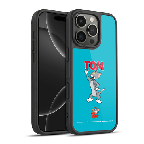 Tom and Jerry Characters Tom Gel Armour Case For Apple iPhone 16 Pro
