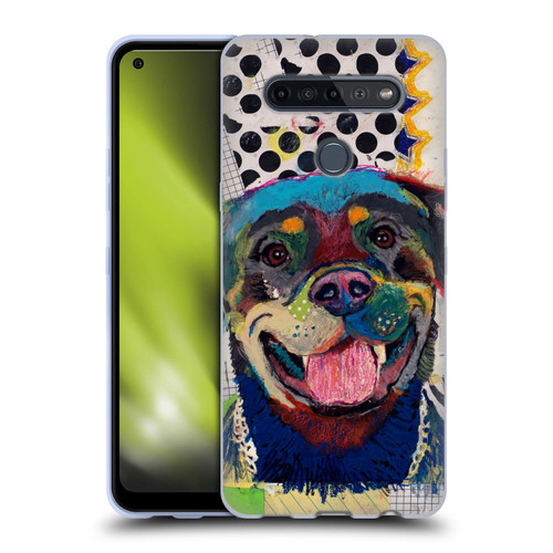 Michel Keck Dogs Rottweiler Soft Gel Case for LG K51S