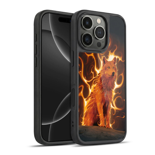 Vincent Hie Canidae Wolf Phoenix Gel Armour Case For Apple iPhone 16 Pro