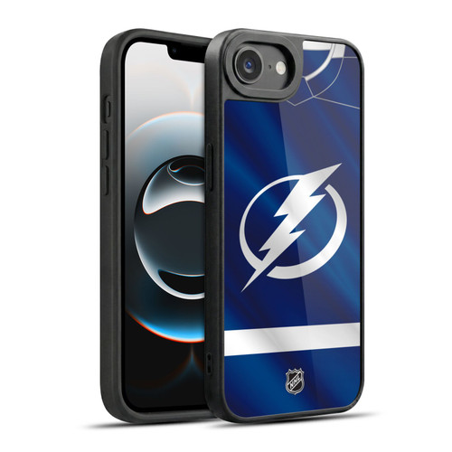 NHL Tampa Bay Lightning Jersey Gel Armour Case For Apple iPhone 16e / Apple iPhone 17e