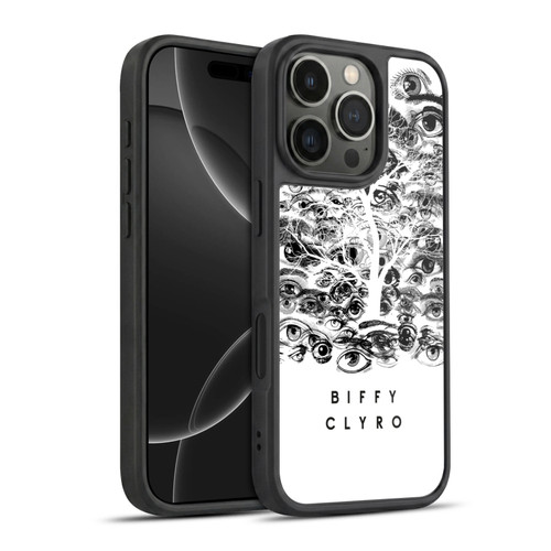 Biffy Clyro Graphics Eyes Gel Armour Case For Apple iPhone 16 Pro