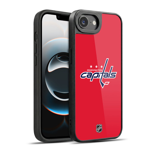 NHL Washington Capitals Plain Gel Armour Case For Apple iPhone 16e / Apple iPhone 17e