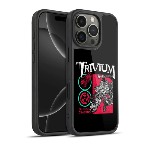 Trivium Graphics Deadmen And Dragons Date Gel Armour Case For Apple iPhone 16 Pro