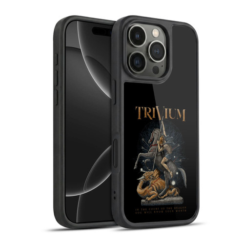 Trivium Graphics Dragon Slayer Gel Armour Case For Apple iPhone 16 Pro