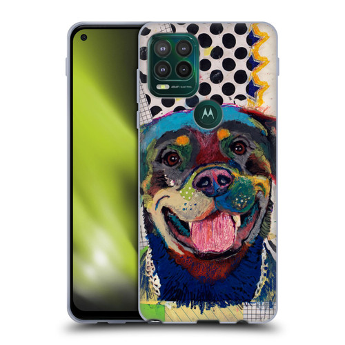 Michel Keck Dogs Rottweiler Soft Gel Case for Motorola Moto G Stylus 5G 2021