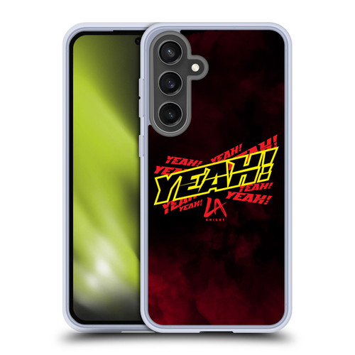 WWE LA Knight Yeah! Soft Gel Case for Samsung Galaxy S24 FE & MagSafe