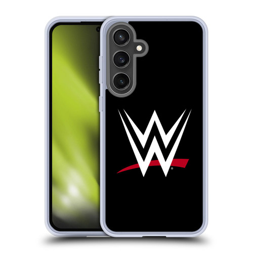 WWE TV Program Logo Main Soft Gel Case for Samsung Galaxy S24 FE & MagSafe