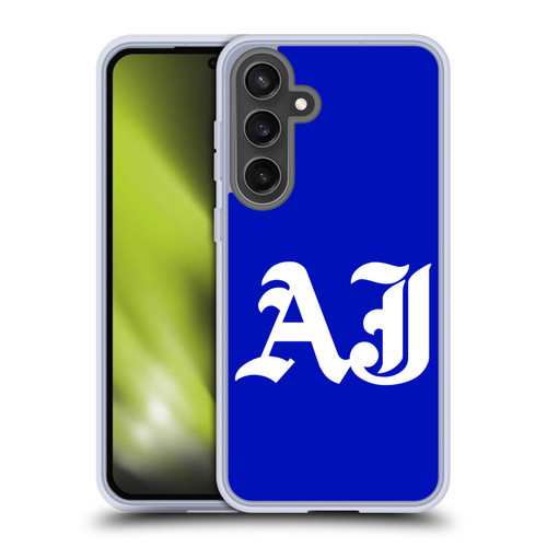 WWE Aj Styles Initials Soft Gel Case for Samsung Galaxy S24 FE & MagSafe
