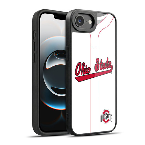 Ohio State University Jersey Baseball Home Gel Armour Case For Apple iPhone 16e / Apple iPhone 17e