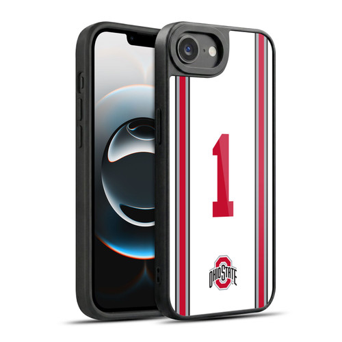 Ohio State University Jersey Football Away Gel Armour Case For Apple iPhone 16e / Apple iPhone 17e