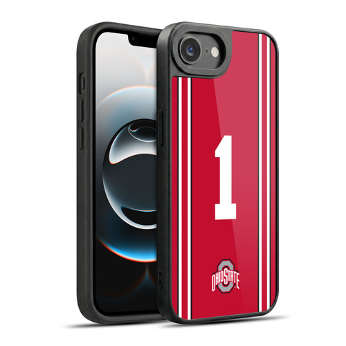 Ohio State University Jersey Football Home Gel Armour Case For Apple iPhone 16e / Apple iPhone 17e