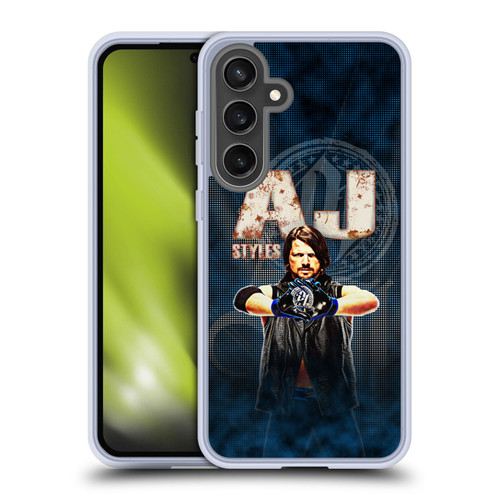 WWE Superstars AJ Styles Soft Gel Case for Samsung Galaxy S24 FE & MagSafe