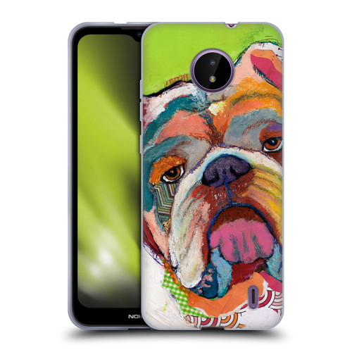 Michel Keck Dogs Bulldog Soft Gel Case for Nokia C10 / C20