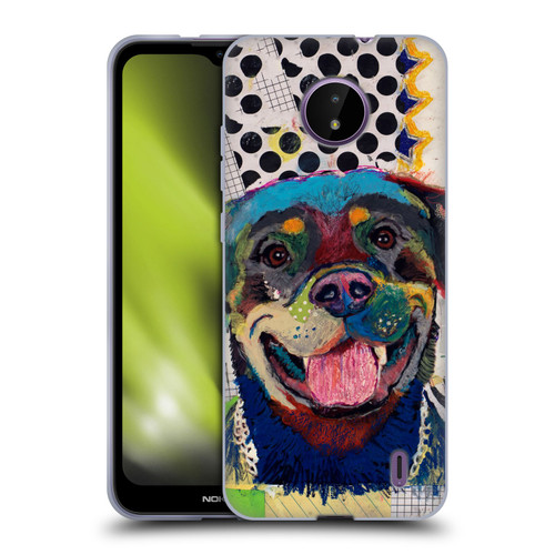 Michel Keck Dogs Rottweiler Soft Gel Case for Nokia C10 / C20