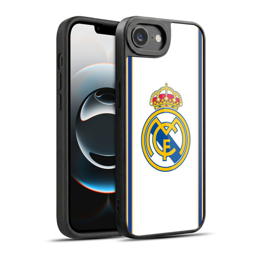 Real Madrid CF Retro Bring Back 99/00 White Gel Armour Case For Apple iPhone 16e / Apple iPhone 17e