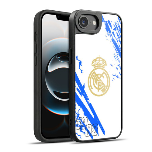 Real Madrid CF Urban White Blue Gel Armour Case For Apple iPhone 16e / Apple iPhone 17e