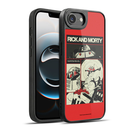 Rick And Morty Duo Graphics The Space Cruiser Collage Gel Armour Case For Apple iPhone 16e / Apple iPhone 17e