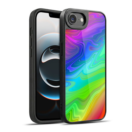 Suzan Lind Marble Rainbow Gel Armour Case For Apple iPhone 16e / Apple iPhone 17e