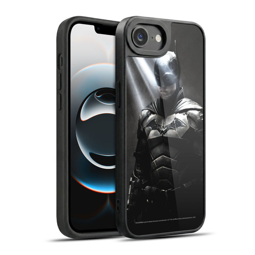 The Batman Neo-Noir Graphics Black And White Gel Armour Case For Apple iPhone 16e / Apple iPhone 17e