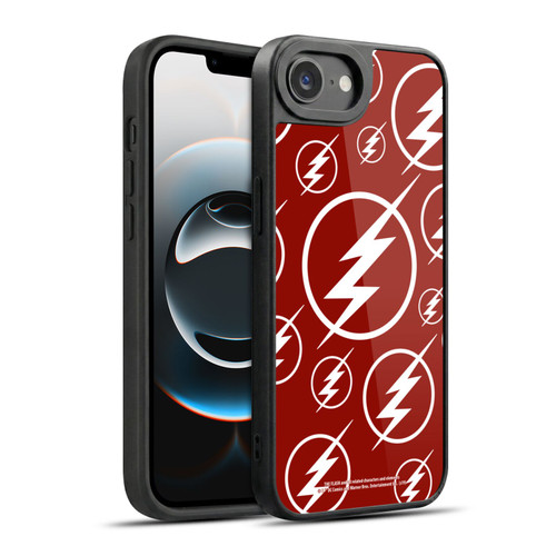 The Flash TV Series Logos Pattern Gel Armour Case For Apple iPhone 16e / Apple iPhone 17e