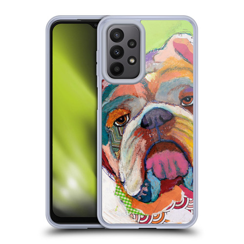 Michel Keck Dogs Bulldog Soft Gel Case for Samsung Galaxy A23 / 5G (2022)