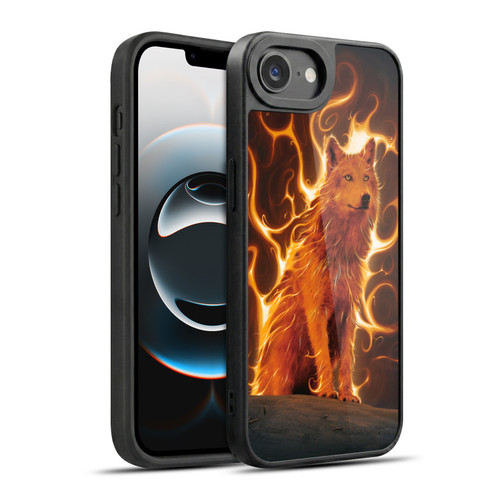 Vincent Hie Canidae Wolf Phoenix Gel Armour Case For Apple iPhone 16e / Apple iPhone 17e