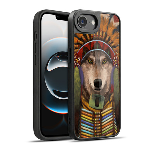 Vincent Hie Canidae Wolf Spirit Chief Gel Armour Case For Apple iPhone 16e / Apple iPhone 17e