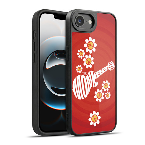 The Monkees Graphics Pattern In Red Gel Armour Case For Apple iPhone 16e / Apple iPhone 17e