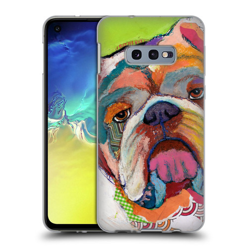 Michel Keck Dogs Bulldog Soft Gel Case for Samsung Galaxy S10e