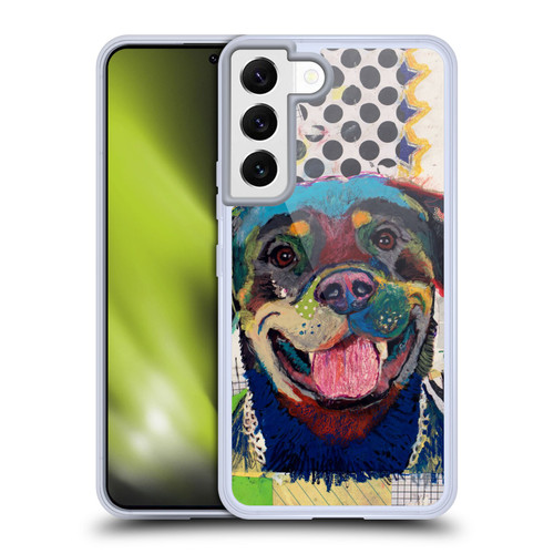 Michel Keck Dogs Rottweiler Soft Gel Case for Samsung Galaxy S22 5G