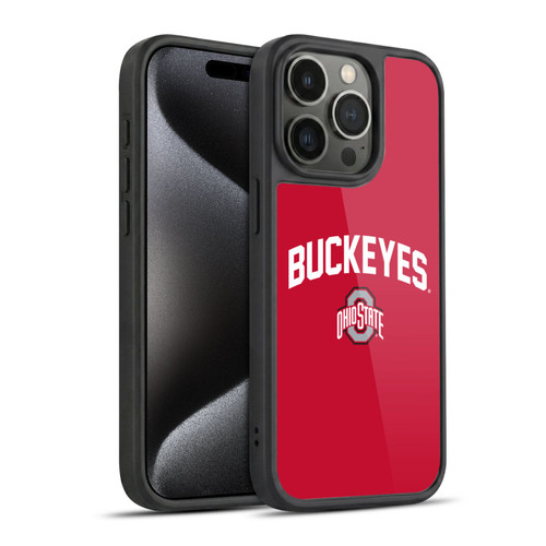 Ohio State University Logo Buckeyes Gel Armour Case For Apple iPhone 15 Pro