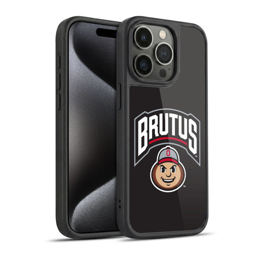 Ohio State University Logo Mascot Gel Armour Case For Apple iPhone 15 Pro