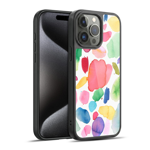Ninola Pattern Abstract Color Joy Gel Armour Case For Apple iPhone 15 Pro Max