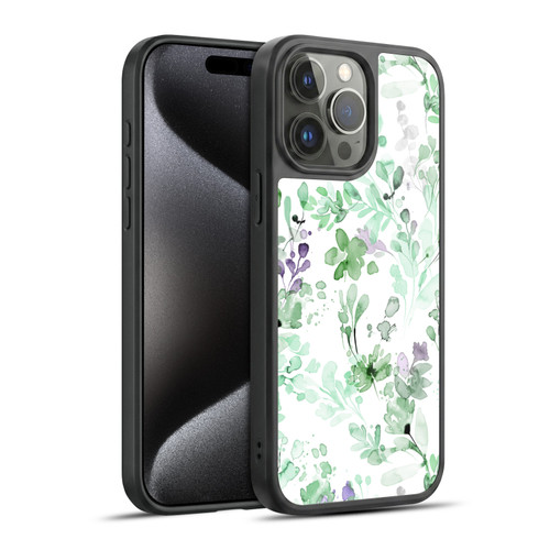 Ninola Wild Grasses Eucalyptus Plants Gel Armour Case For Apple iPhone 15 Pro Max