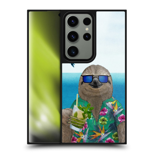 Barruf Animals Sloth In Summer Gel Armour Case For Samsung Galaxy S24 Ultra 5G