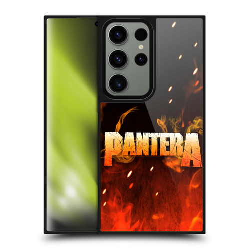 Pantera Art Fire Gel Armour Case For Samsung Galaxy S24 Ultra 5G