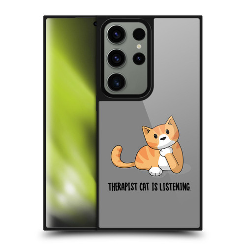 Beth Wilson Doodle Cats 2 Therapist Gel Armour Case For Samsung Galaxy S24 Ultra 5G