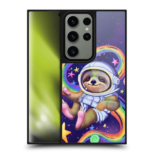 Carla Morrow Rainbow Animals Sloth Wearing A Space Suit Gel Armour Case For Samsung Galaxy S24 Ultra 5G