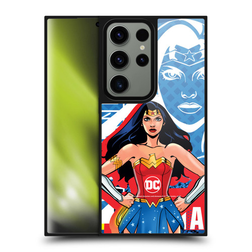DC Women Core Compositions Wonder Woman Gel Armour Case For Samsung Galaxy S24 Ultra 5G